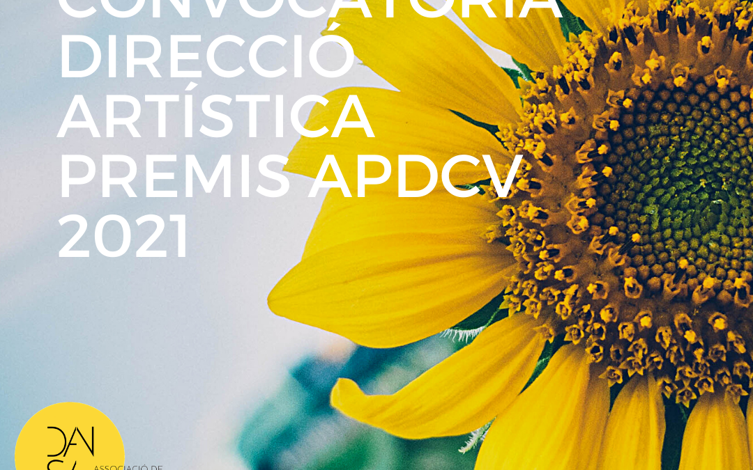 CONVOCATÒRIA DIRECCIÓ ARTÍSTICA «FESTA PREMIS APDCV»