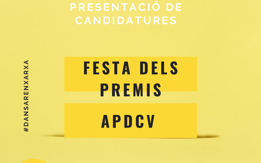 convocatòria IV PREMIS APDCV 2021